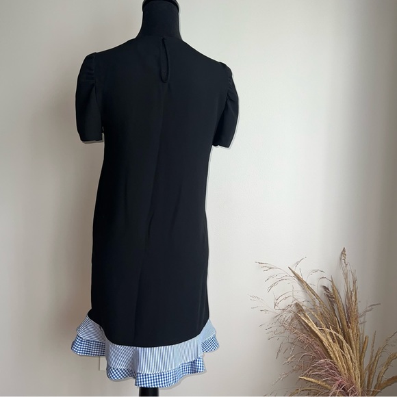Zara Black Mini Dress - Size XS - Picture 5 of 6